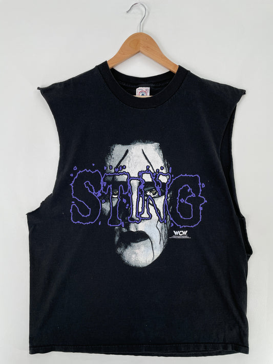 1999 STING Size XL Vintage WCW T-shirt / E8890T