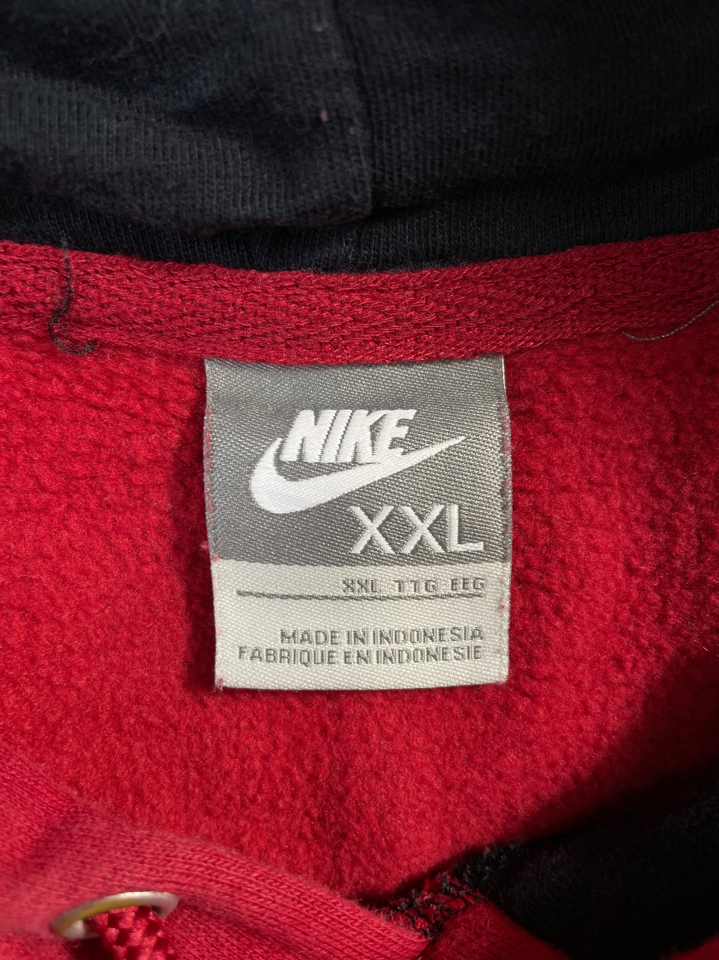 00' NIKE MINI SWOOSH Size XXL Vintage Hoodie Sweat-shirt /  G4895S
