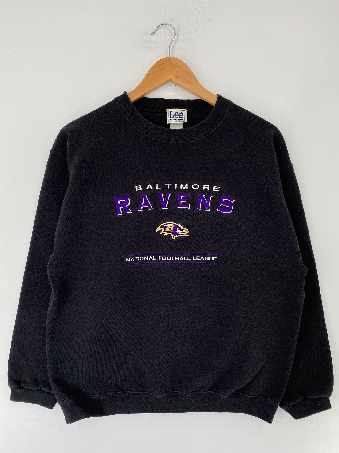 00' BALTIMORE RAVENS Size M Vintage NFL Sweat-Shirt / F363S