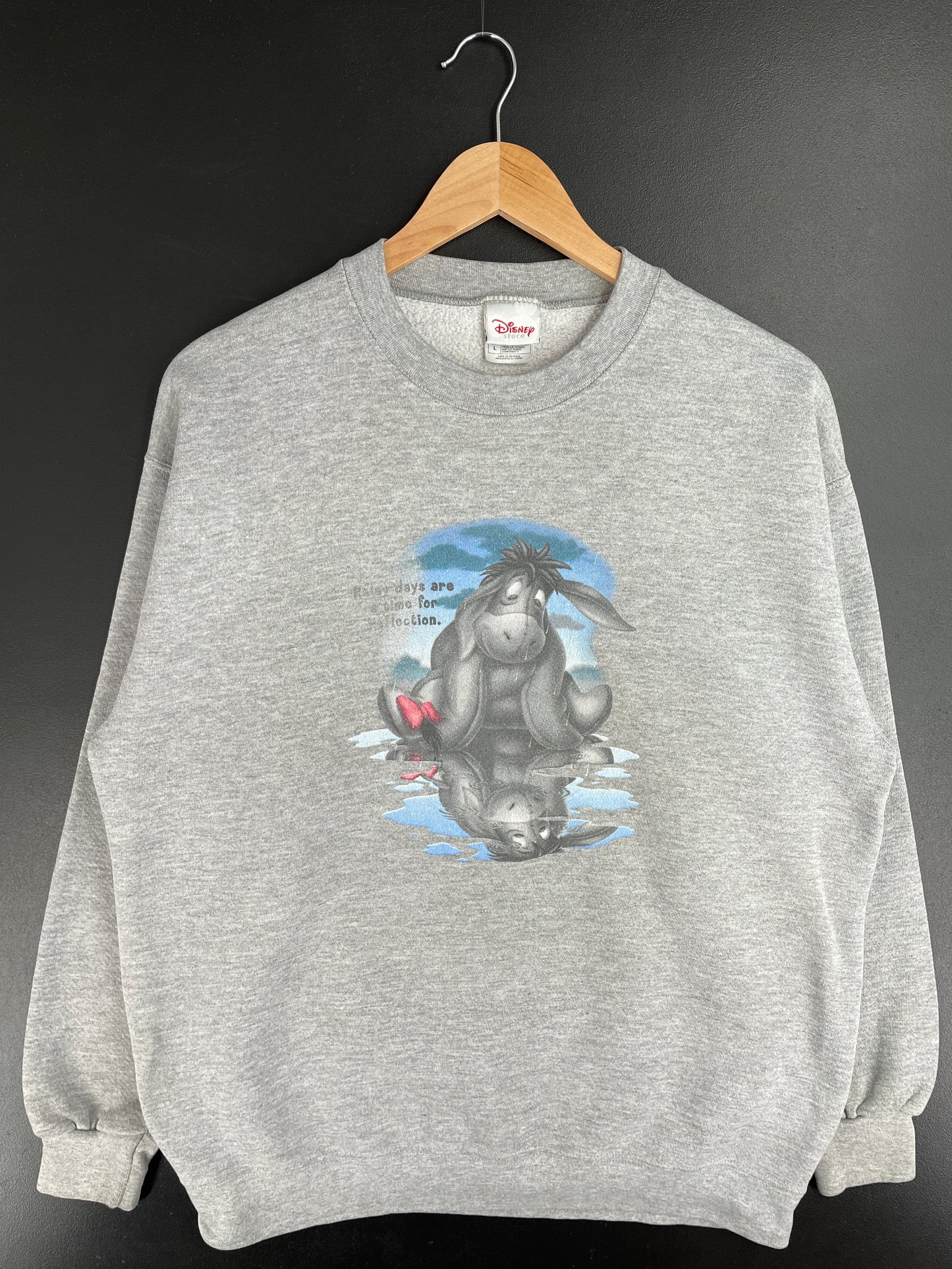 Vintage DISNEY EEYORE Size L Vintage Sweat-shirt / F7383S