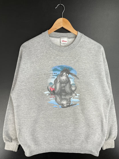 Vintage DISNEY EEYORE Size L Vintage Sweat-shirt / F7383S