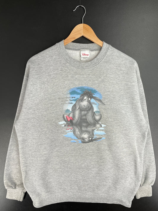 Vintage DISNEY EEYORE Size L Vintage Sweat-shirt / F7383S