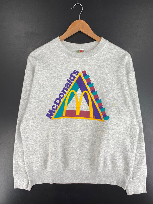 90’s MCDONALD’S Size L Vintage Sweat-shirt / F8070S