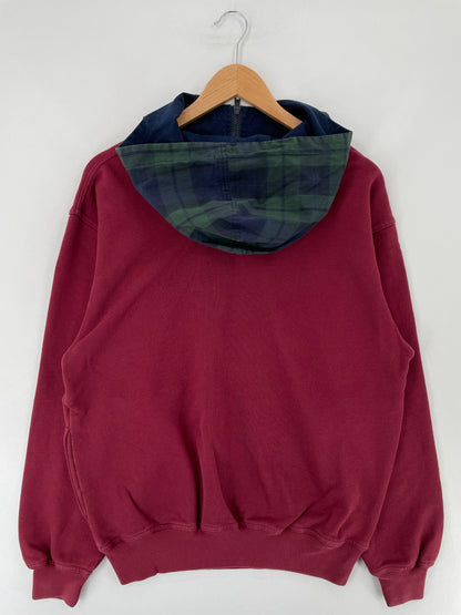 90’s NAUTICA Size M Vintage Hoodie Sweat-Shirt / F4152S
