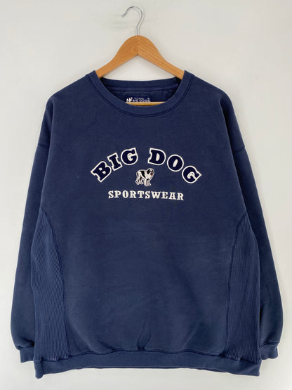 Vintage BIG DOG Size XL Sweat-shirt / E8960S