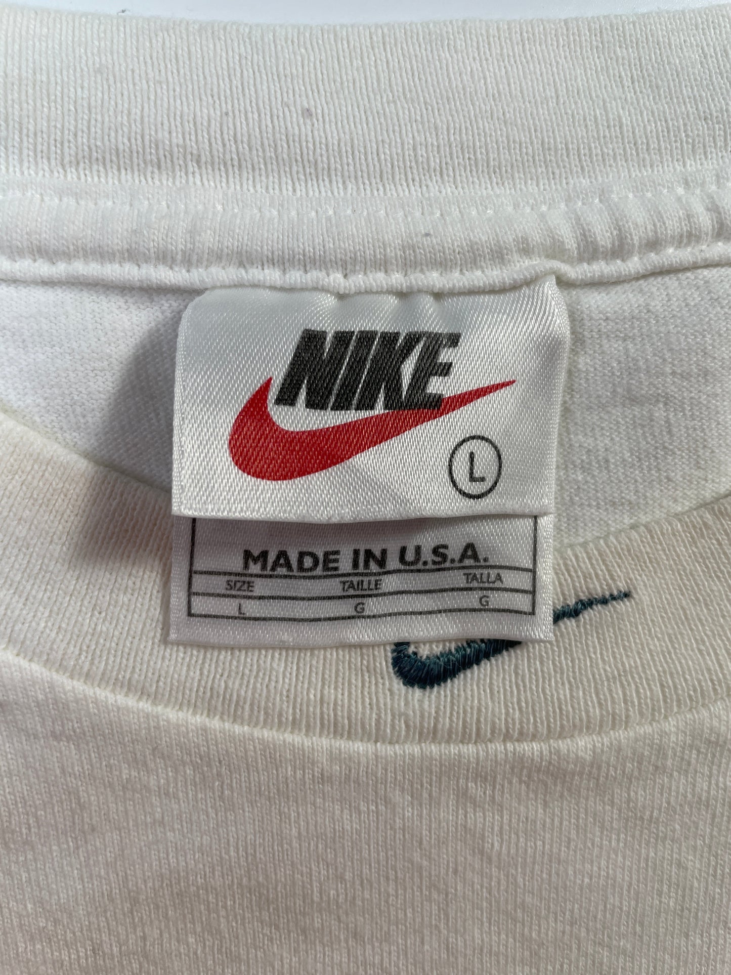 90’s NIKE Made in USA Size L Vintage T-shirt / F5164T