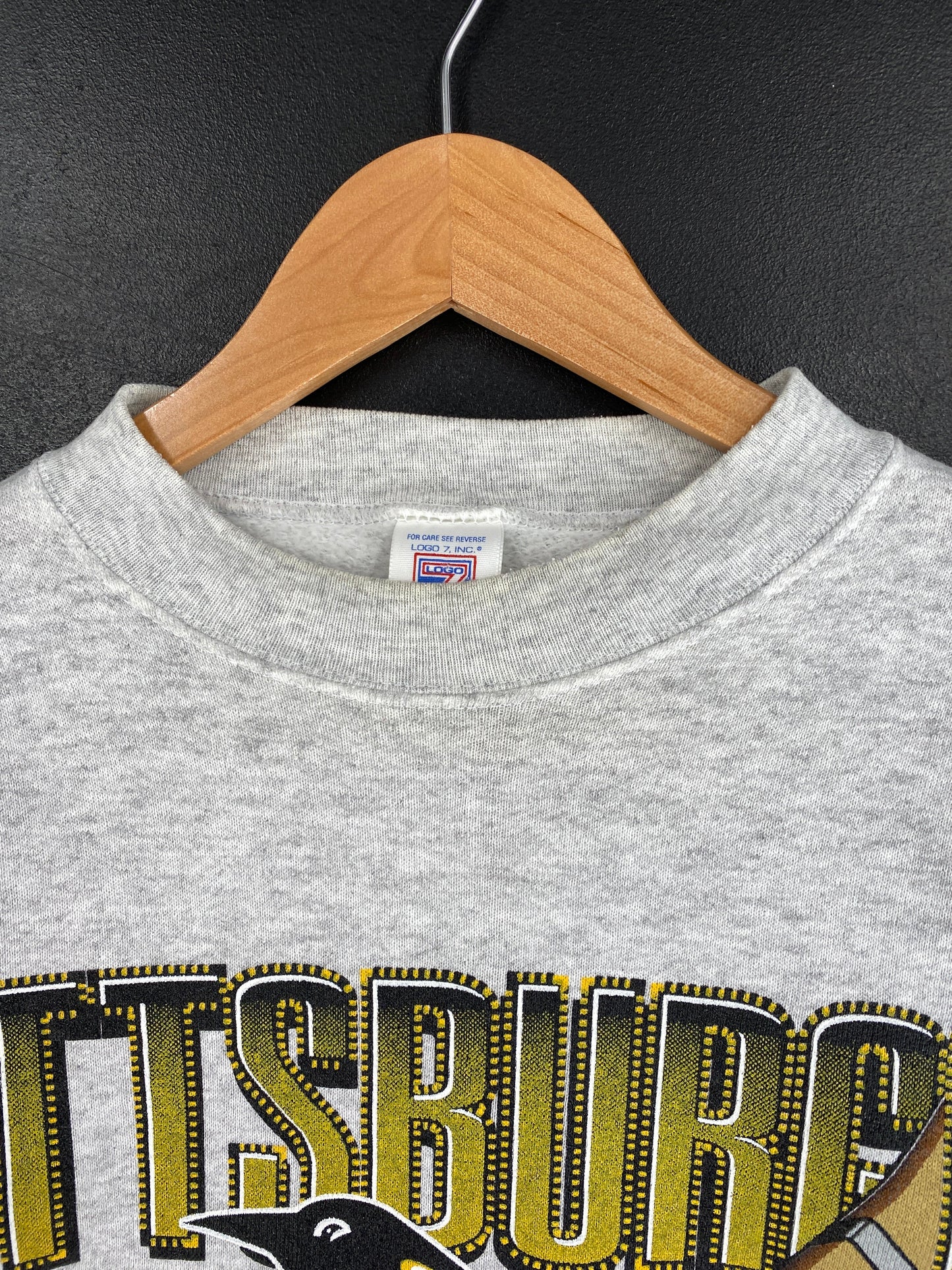 90's PITTSBURGH PENGUINS Made in USA Size XL Vintage NHL Sweat-Shirt / F8384S