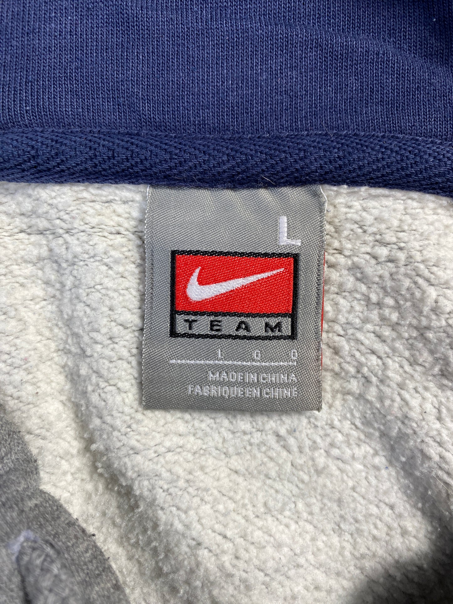 00' NIKE x PENN STATE Size L Vintage College Hoodie Sweat shirt / E9028S