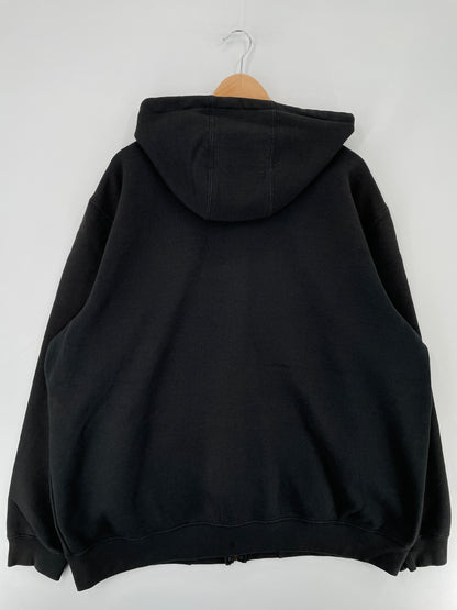 .Vintage CARHARTT Size XXL Hoodie Zip-up Sweat-Shirt / E6968S