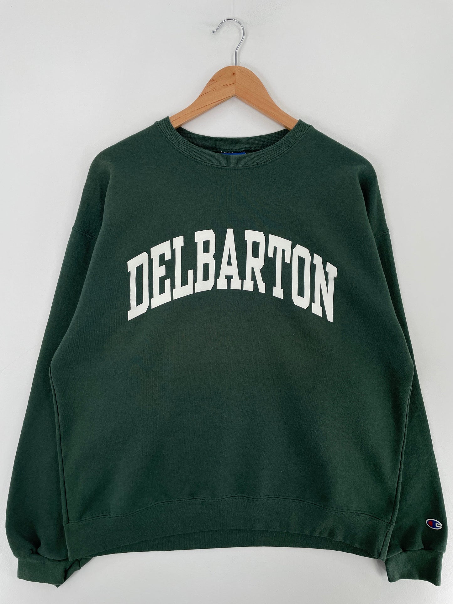 Vintage CHAMPION x DELBARTON Size L Vintage College Sweat-Shirt / F3898S