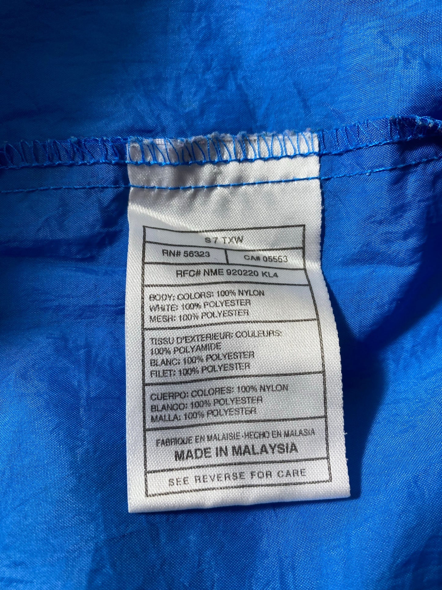 90's NIKE Size Kids XL Vintage Half-Zip Nylon Jacket  / E9235N