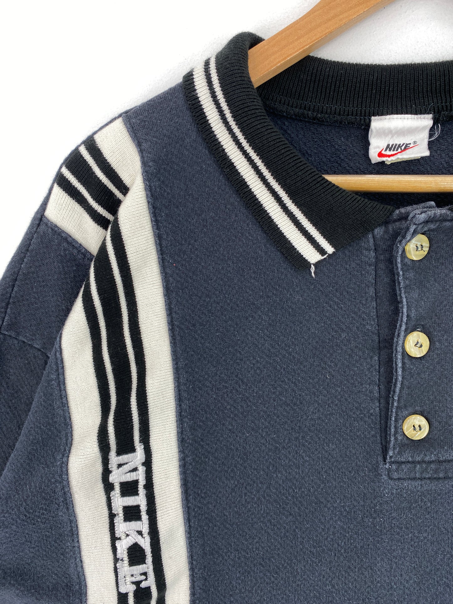 90's NIKE Bootleg MINI SWOOSH Size XXL Vintage Polo-Shirt / E9356T