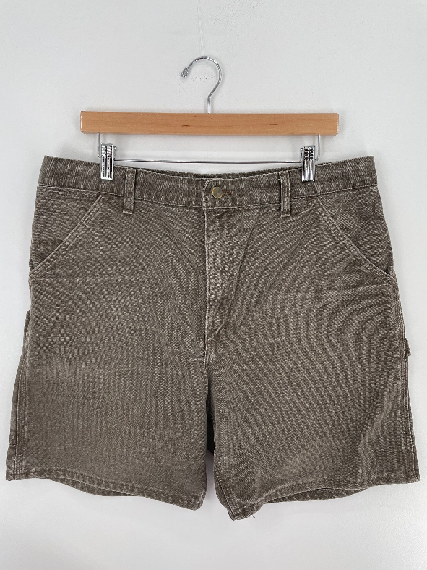 .Vintage CARHARTT Size W37xL7.5 Duck Shorts / F9881P
