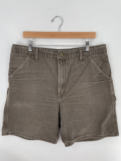 .Vintage CARHARTT Size W37xL7.5 Duck Shorts / F9881P