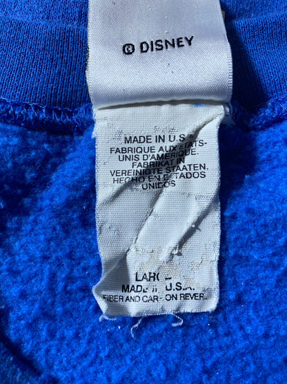 00' DISNEY DONALD Made in USA Size L Vintage Sweat-shirt / F3051S