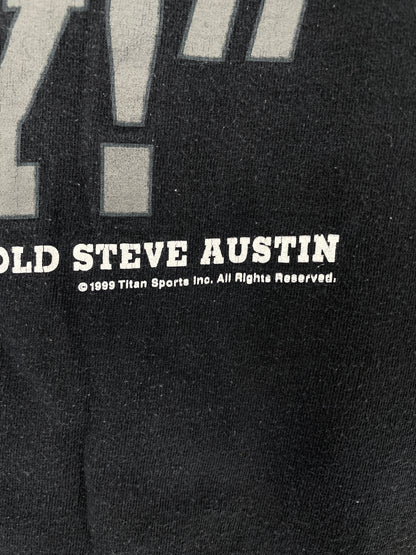 1999 STONE COLD STEVE AUSTIN Size No Tag (Approx.L) Vintage WWF T-shirt / E7735T