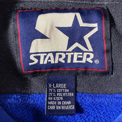 90’s STARTER x NEW ENGLAND PATRIOTS Made in USA Size XL Vintage NFL Hoodie Sweat-shirt / F5661S