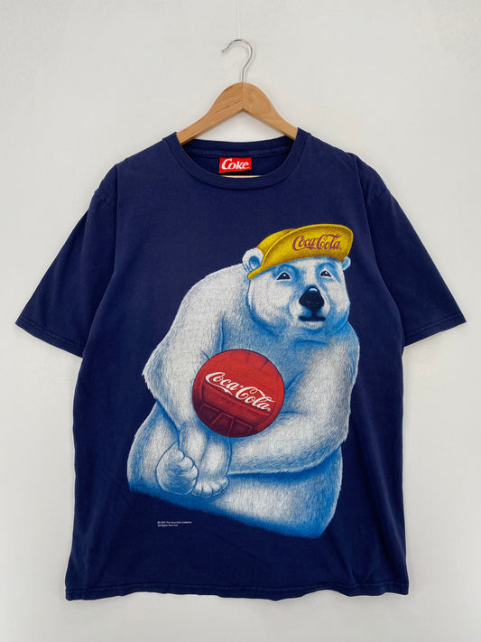 1995 COCA COLA Made in USA Size XL Vintage T-Shirt / E7914T