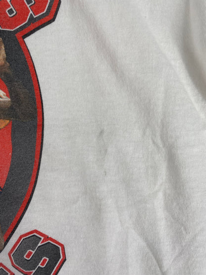 90's STARTER x CHICAGO BULLS Size XL Vintage NBA T-Shirt / E8544T