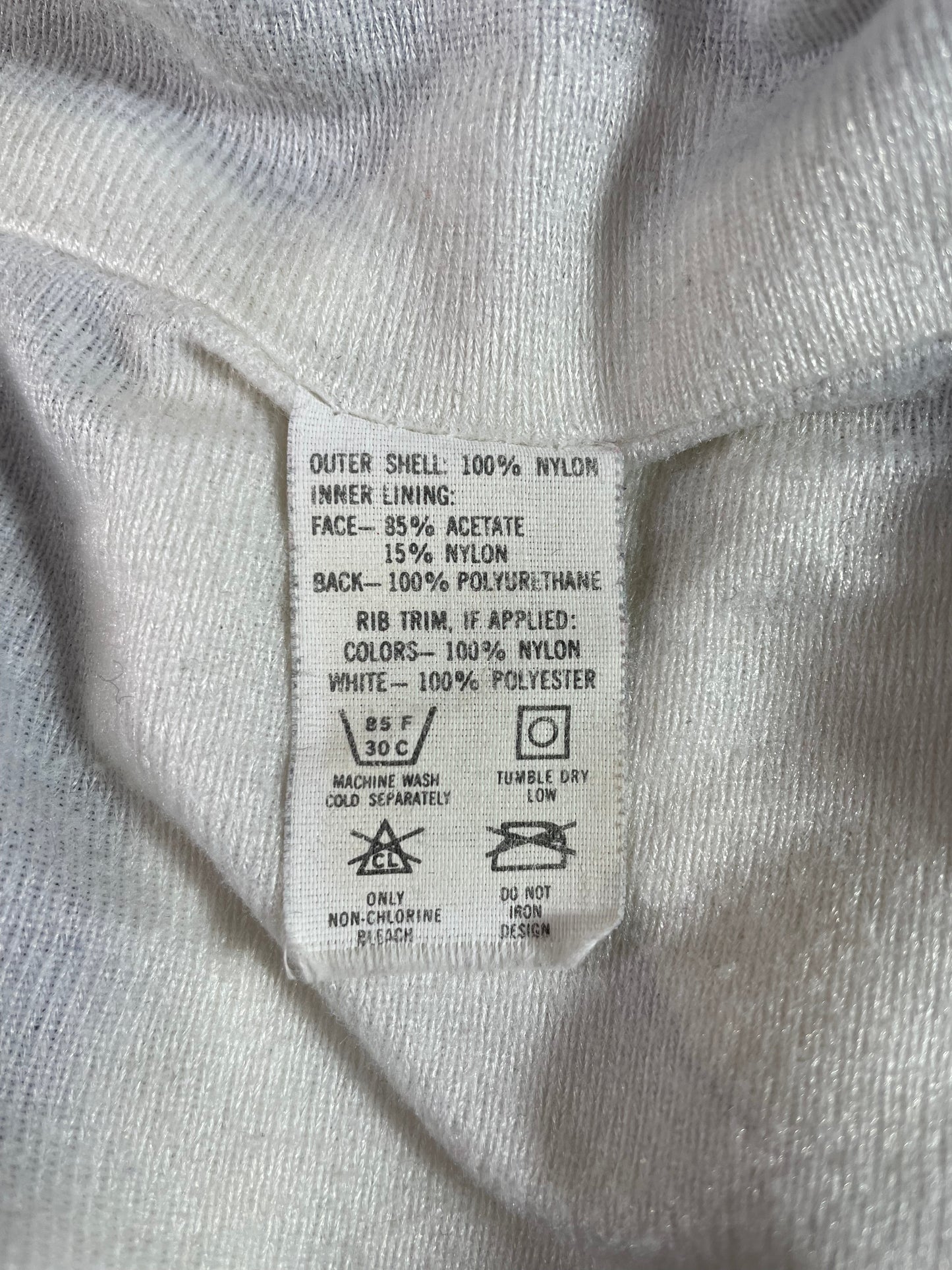 80’s CHAMPION x LIONS Made in USA Size L Vintage Nylon Jacket /  F283N