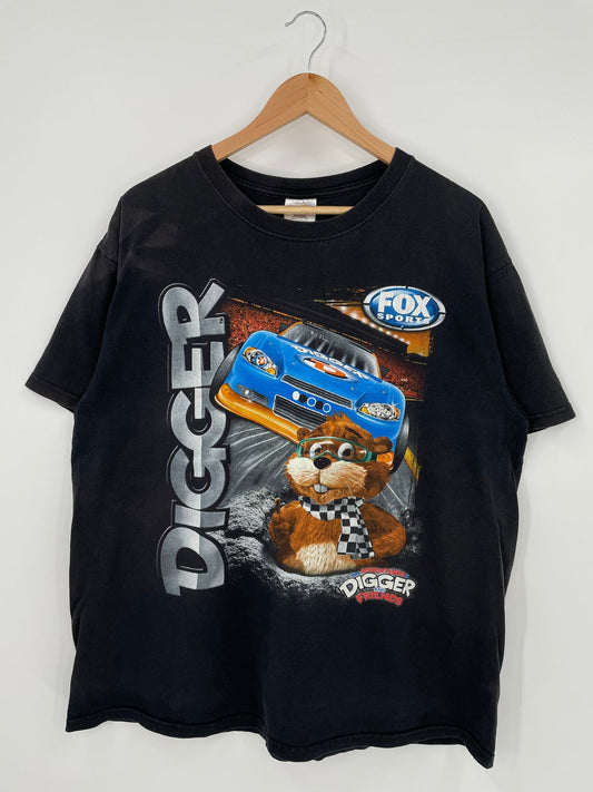 2011 DIGGER AND FRIENDS Size XL Vintage Racing T-Shirt  / E9832T