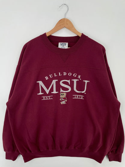 Vintage MINNESOTA BULLDOGS Size XL Vintage College Sweat-shirt / F2276S
