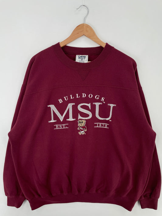 Vintage MINNESOTA BULLDOGS Size XL Vintage College Sweat-shirt / F2276S