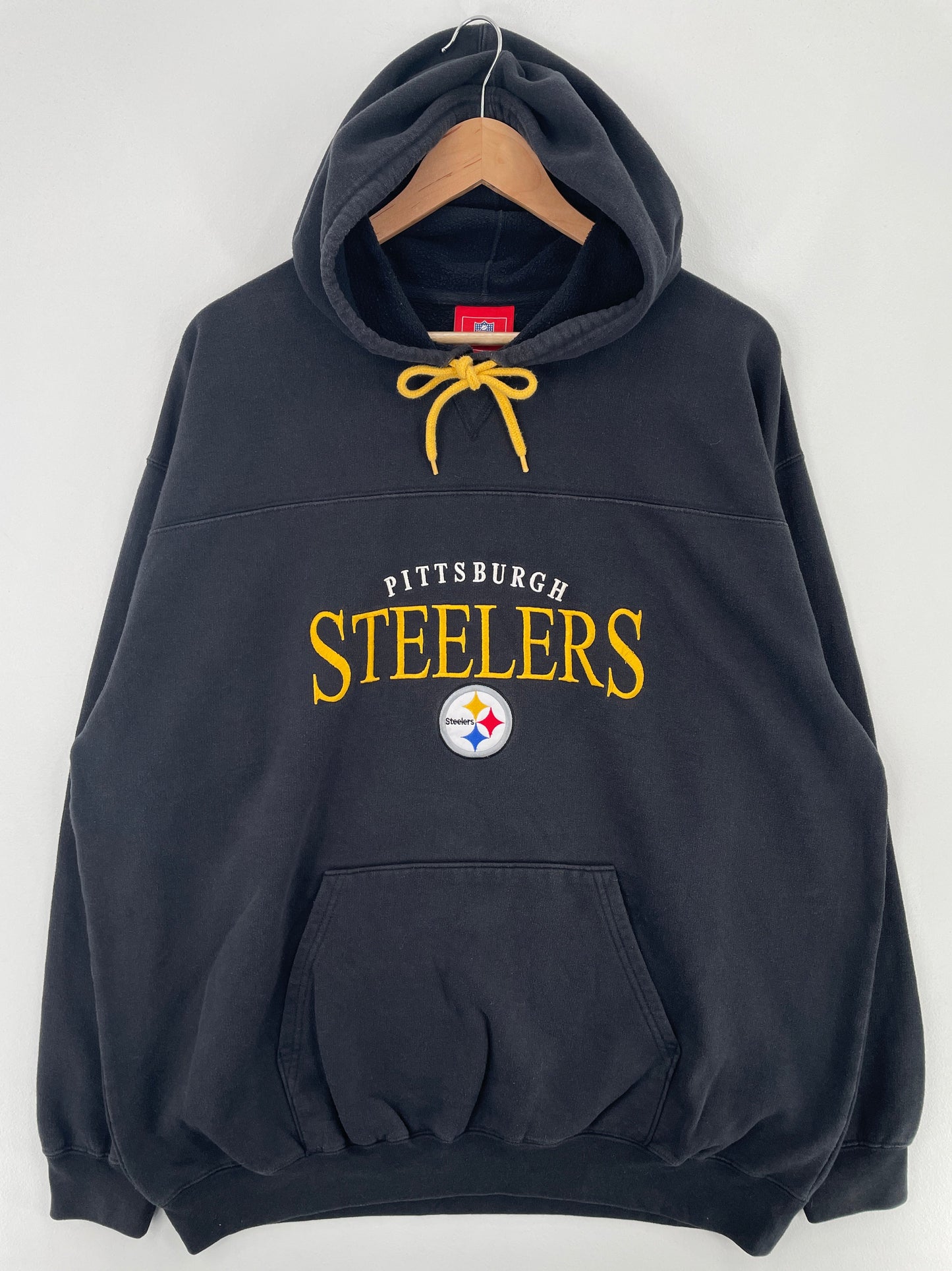 Vintage PITTSBURGH STEELERS Size Approx.XXL NFL Hoodie Sweat-shirt / F2629S