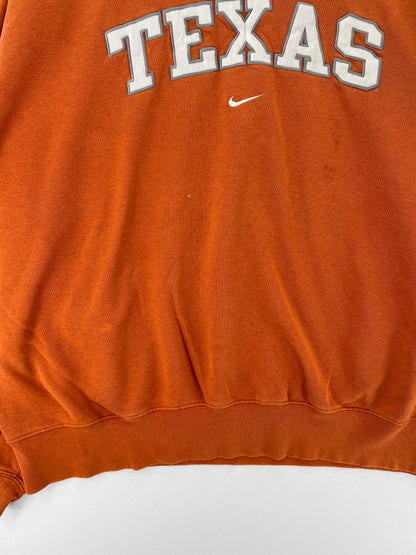 00' NIKE x TEXAS Size XL Vintage College Sweat shirt / E8454S