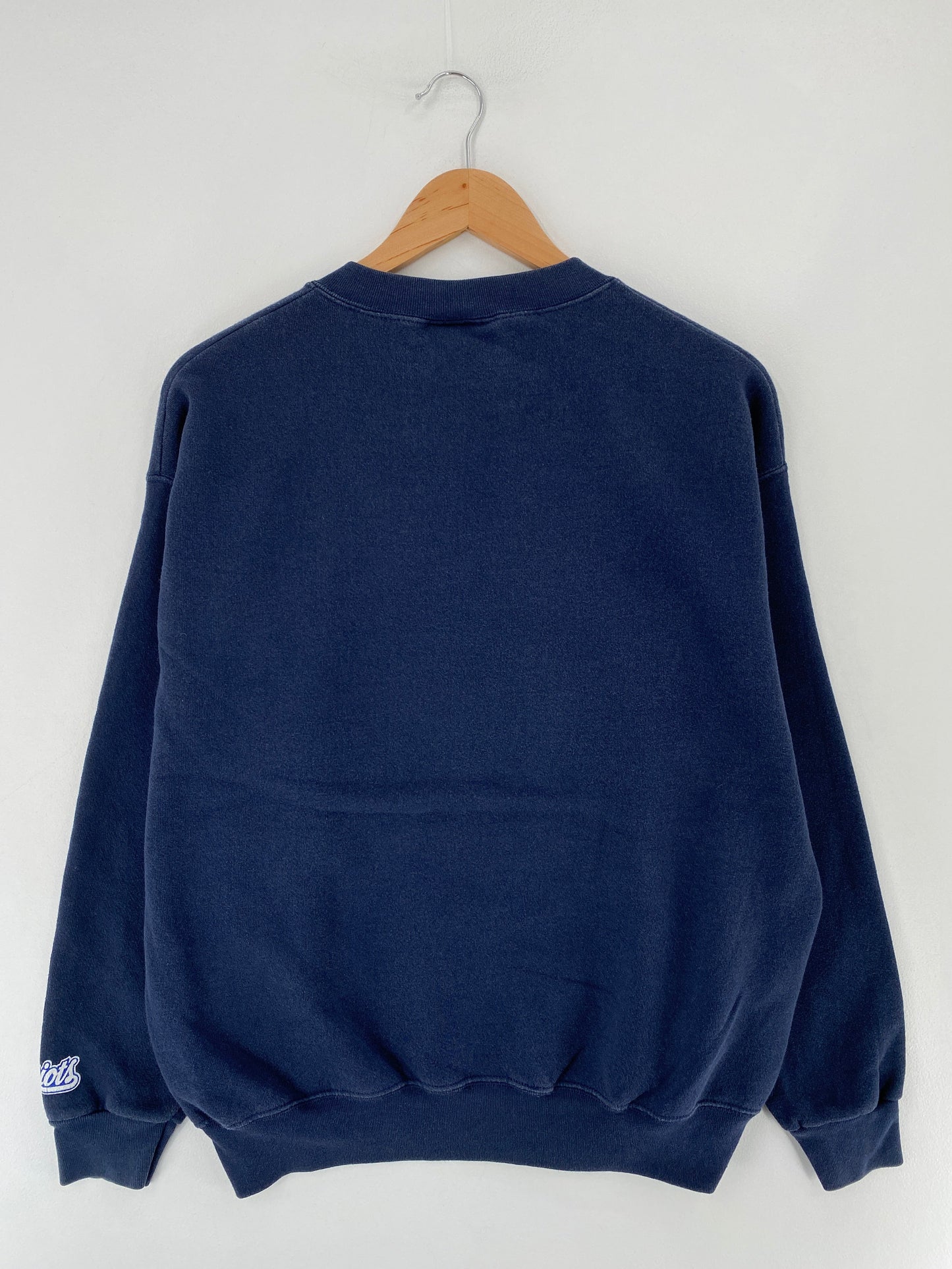 1999 NEW ENGLAND PATRIOTS Size M Vintage NFL Sweat-Shirt / F7856S