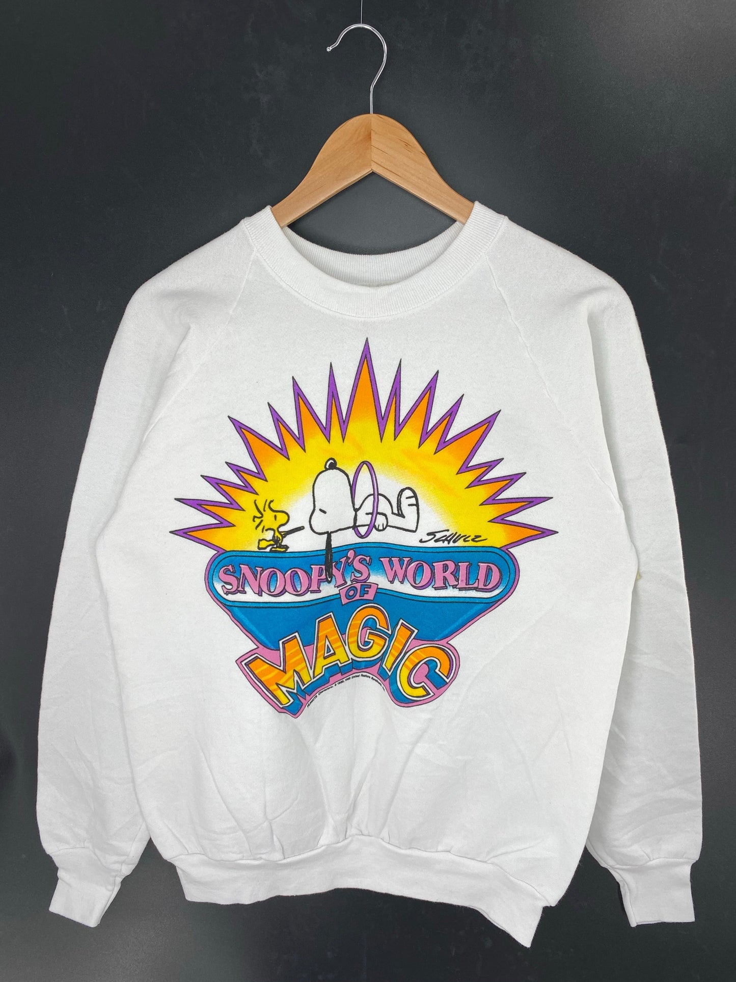 90's SNOOPY Made in USA Size L Vintage Sweat-shirt / F3305S