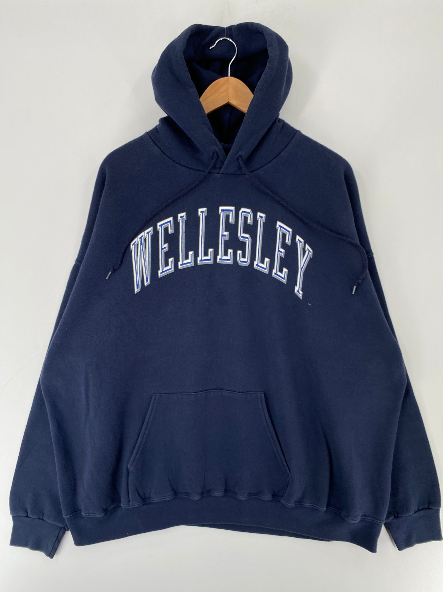 90’s  WELLESLEY COLLEGE Made in USA Size L Vintage College Sweat-shirt / E7895S