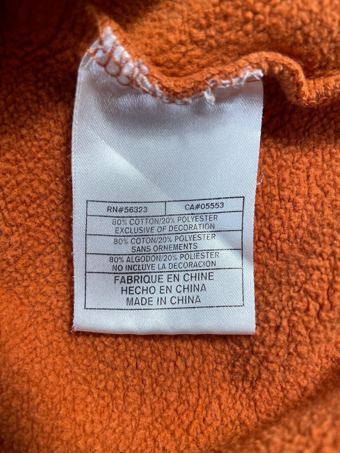 00' NIKE x TEXAS LONGHORNS Size XL Vintage College Hoodie Sweat-Shirt / F570S