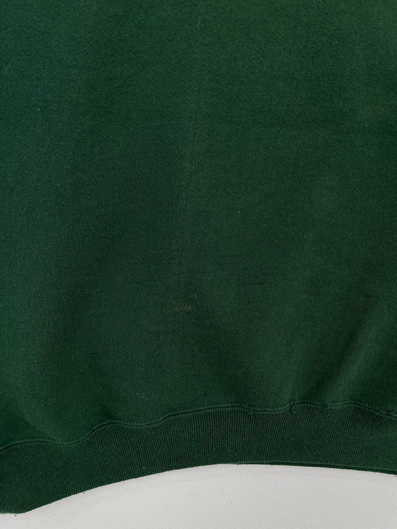 90's HORSE Made in USA Size L Vintage Animal Half Zip Sweat-Shirt / E9518S