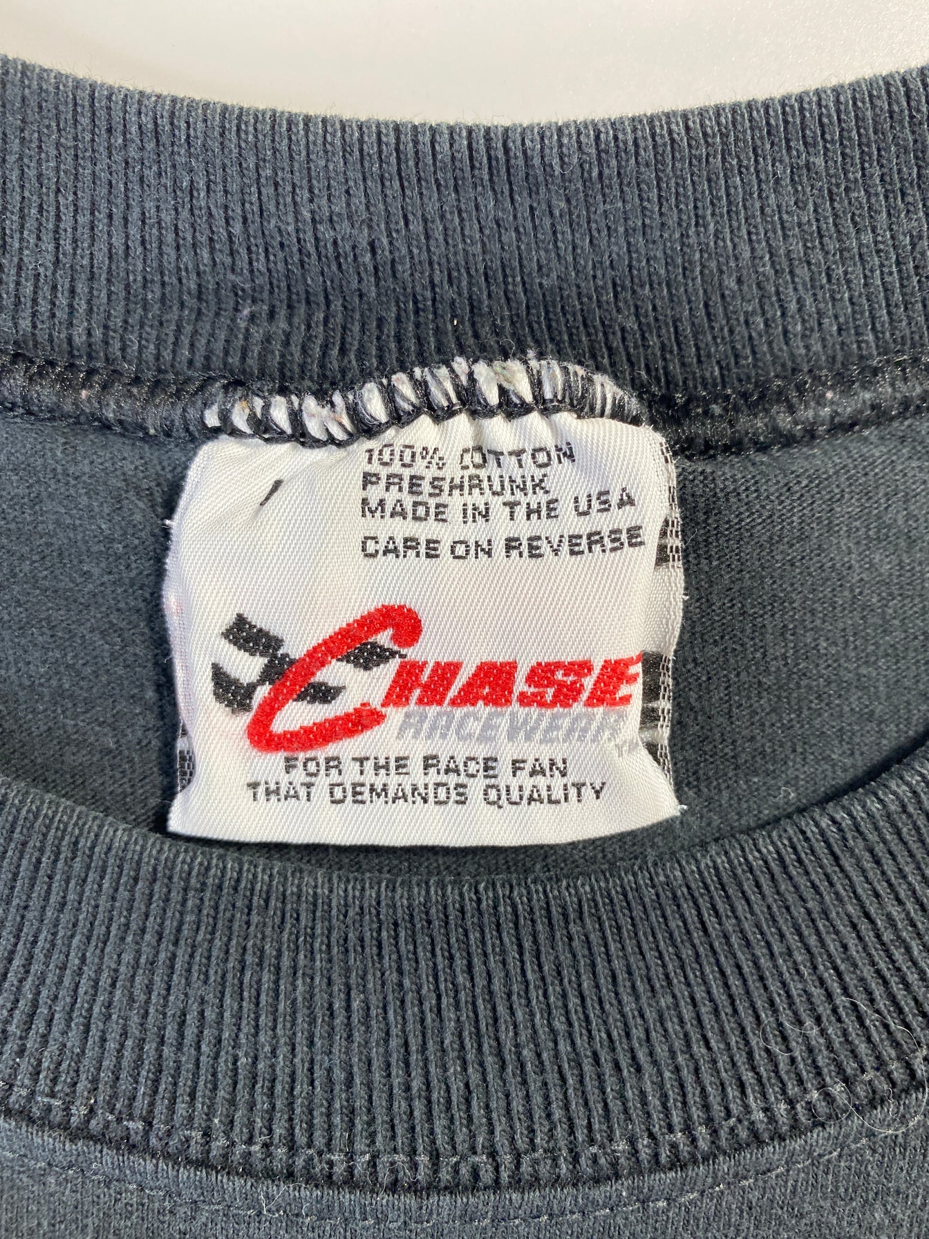 1996 NASCAR JEFF GORDON x DU PONT Made in USA Size L  Vintage Racing T-Shirt / E9627T