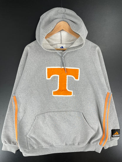 90's ADIDAS x TENNESSEE Size L Vintage College Hoodie Sweat-Shirt / E7049S