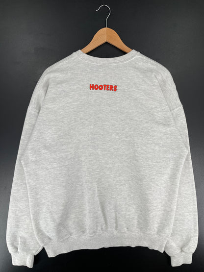 90's HOOTERS Made in USA Size XL Vintage Sweat-Shirt / E7303S