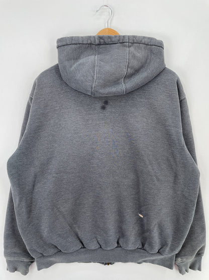 Vintage CARHARTT Size Approx.XL Zip-up Hoodie Sweat Shirt / F3310S