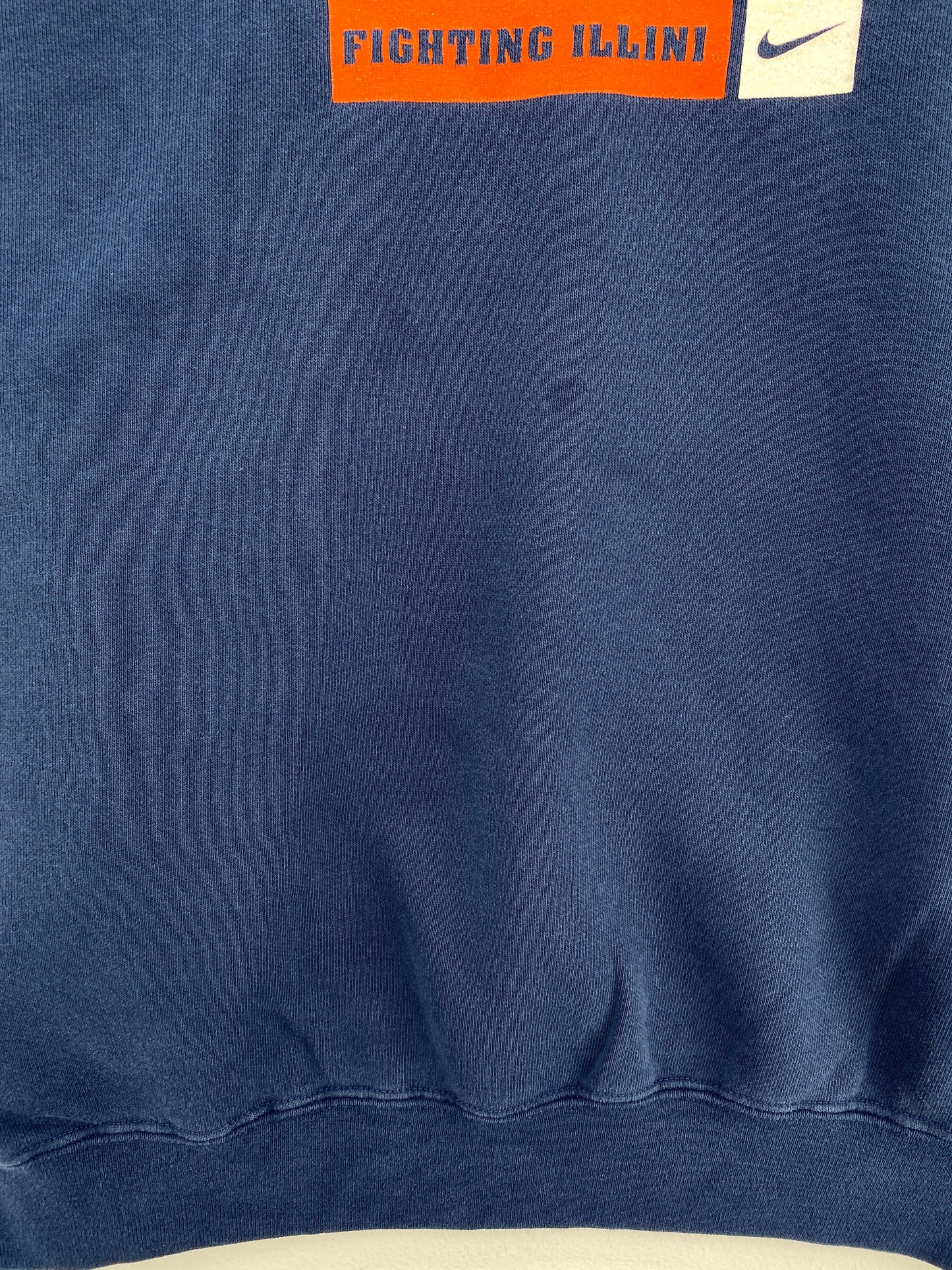00' NIKE ILLINOIS Size M Vintage College Sweat-shirt / F1465S