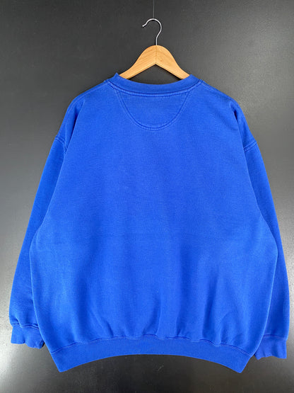 90's NEW YORK METS Made in USA Size Approx.XL Vintage MLB Sweat-shirt / E7607S