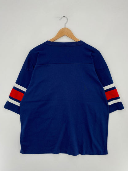 90’s NEW ENGLAND PATRIOTS Made in USA Size L Vintage NFL T-shirt / F1080T