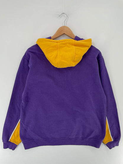 Vintage LOS ANGELES LAKERS Size M NBA Hoodie Sweat-Shirt / F5345S