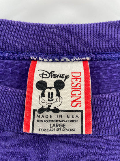 90's DISNEY MINNIE Made in USA Size L Vintage Sweat-shirt / G5393S