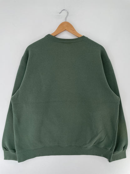 90’s NIKE MINI SWOOSH Made in USA Size L Vintage Sweat-Shirt / F499S