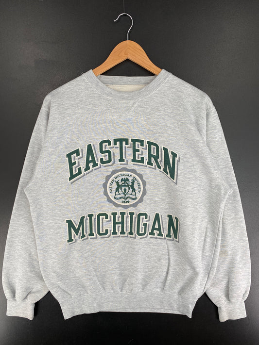 90's EASTERN MICHIGAN Size L Vintage College Sweat shirt / E9074S