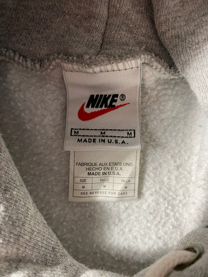 90's NIKE MINI SWOOSH Made in USA Size M Vintage Hoodie Sweat-shirt / F8203S