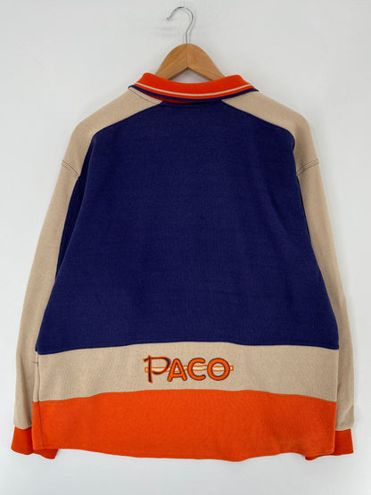 00’ PACO Size L Half Zip Sweat-shirt / G2059S
