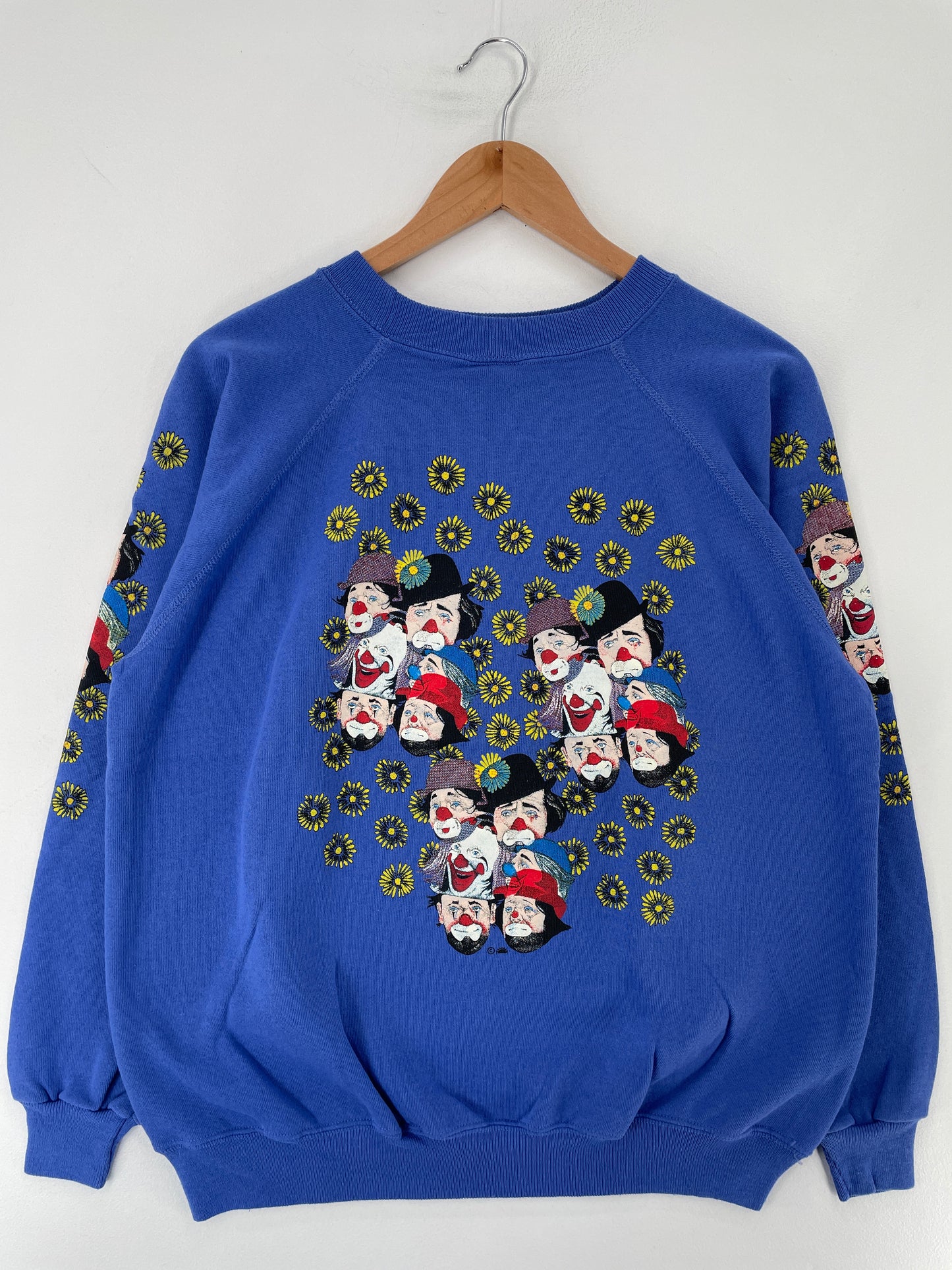 90's CLOWN Made in USA Size XL Vintage Sweat-shirt / E8481S