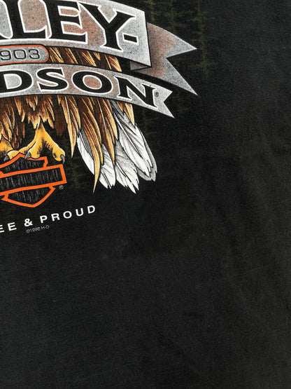1998 HARLEY DAVIDSON SOUTHERN NEVADA Made in USA Size XL Vintage T-Shirt / F4275T