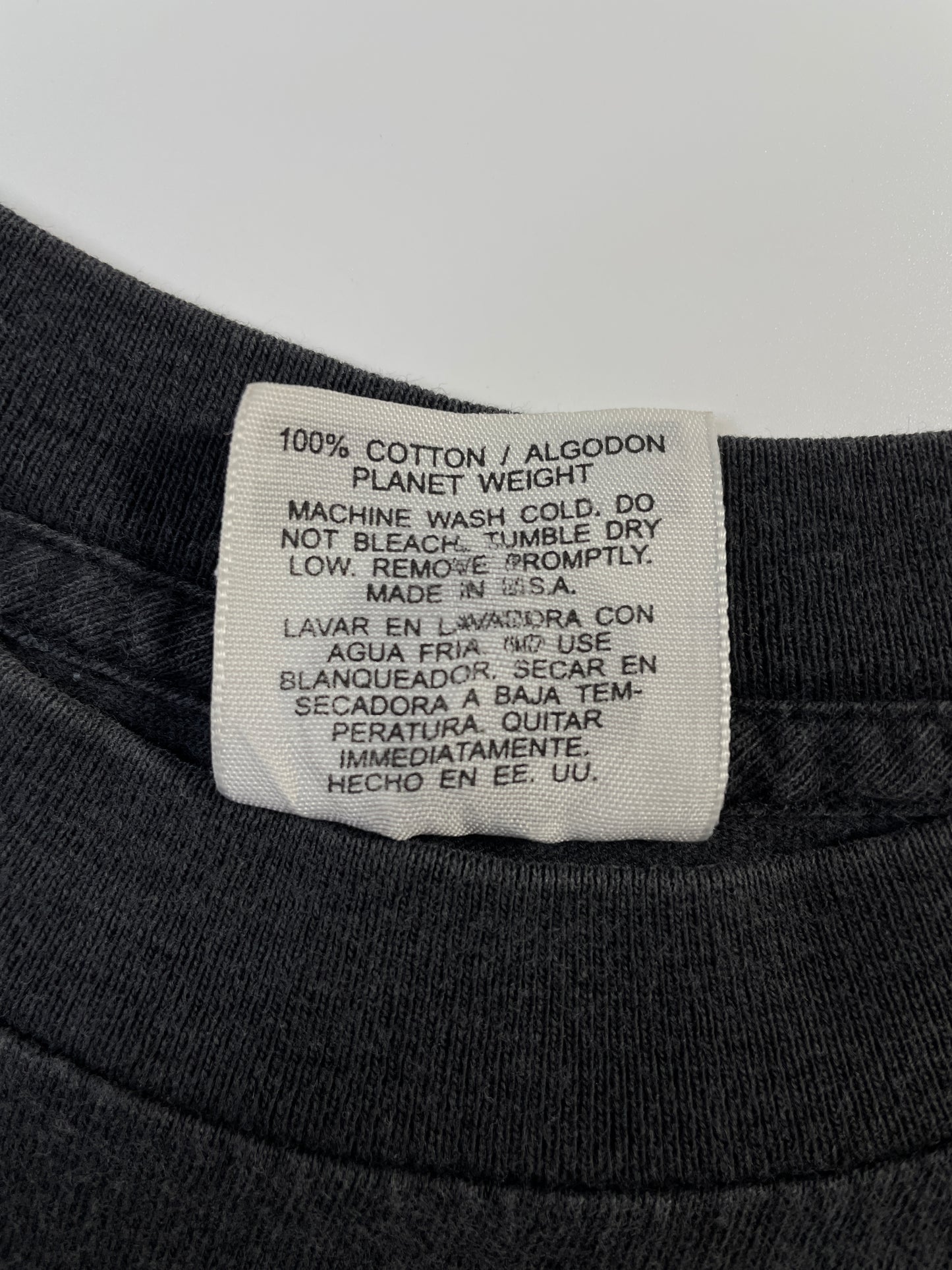 90’s PARENTAL EXPLICIT LYRICS  ADVISORY Made in USA Size L Vintage T-shirt / F47T